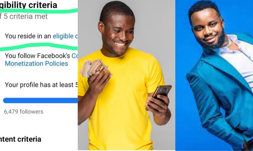 Nigerian Content Creators Rejoice as Facebook Monetization Finally Arrives in Nigeria(Checkout Details)