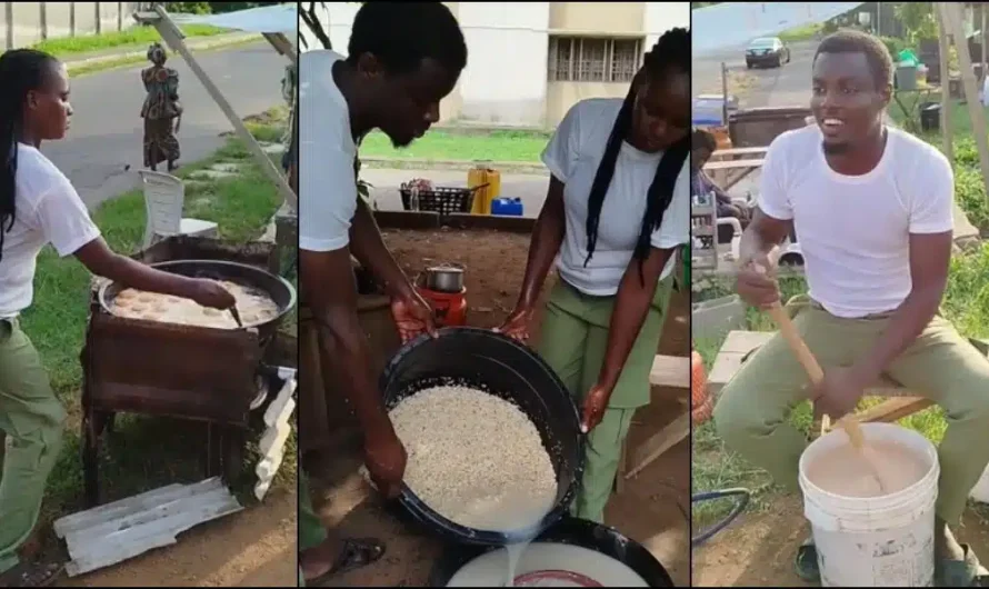 NYSC couple shares inspiring story of their akara business in UI