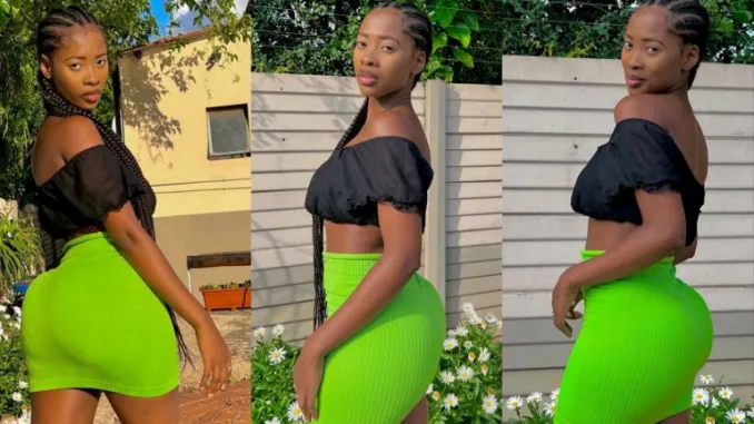 African Goddess Rocks Lemon Green Mini Skirt, Sending Fans into a Frenzy-VIDEO