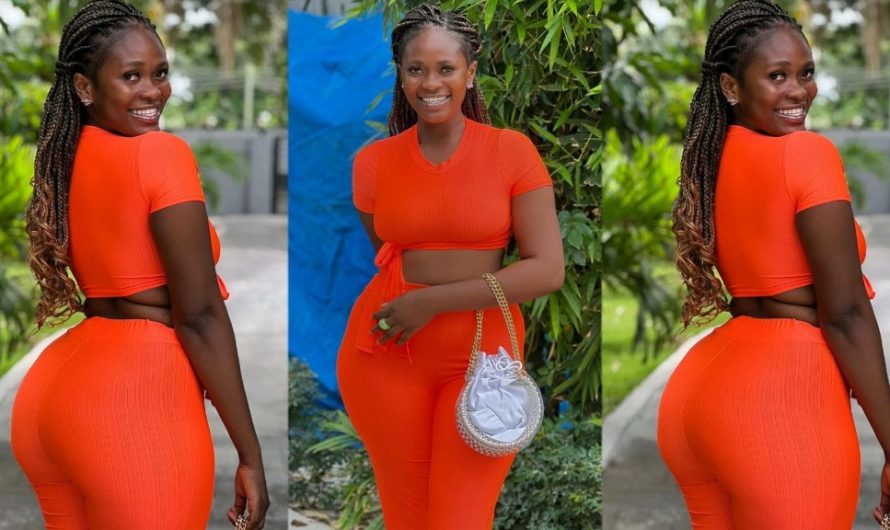 Mesmerizing Beauty: Nigerian princess Shines in Red Jumpsuit.(Video)